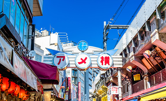 Ueno's most popular tourist spot!