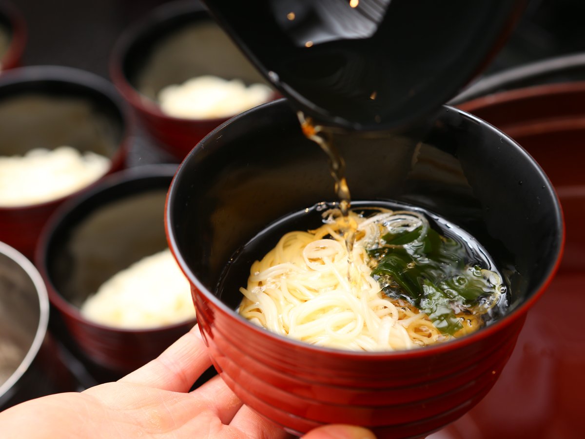 白石市の特産品　白石温麺