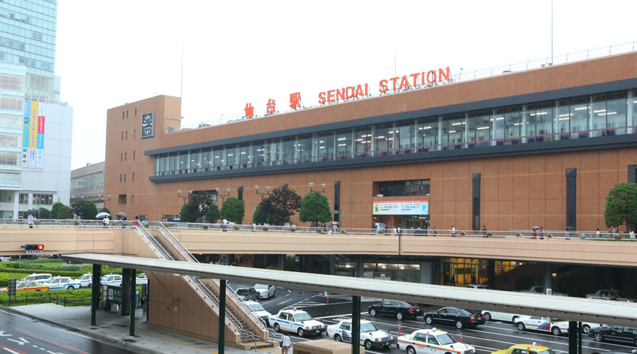 JR仙台駅到着！